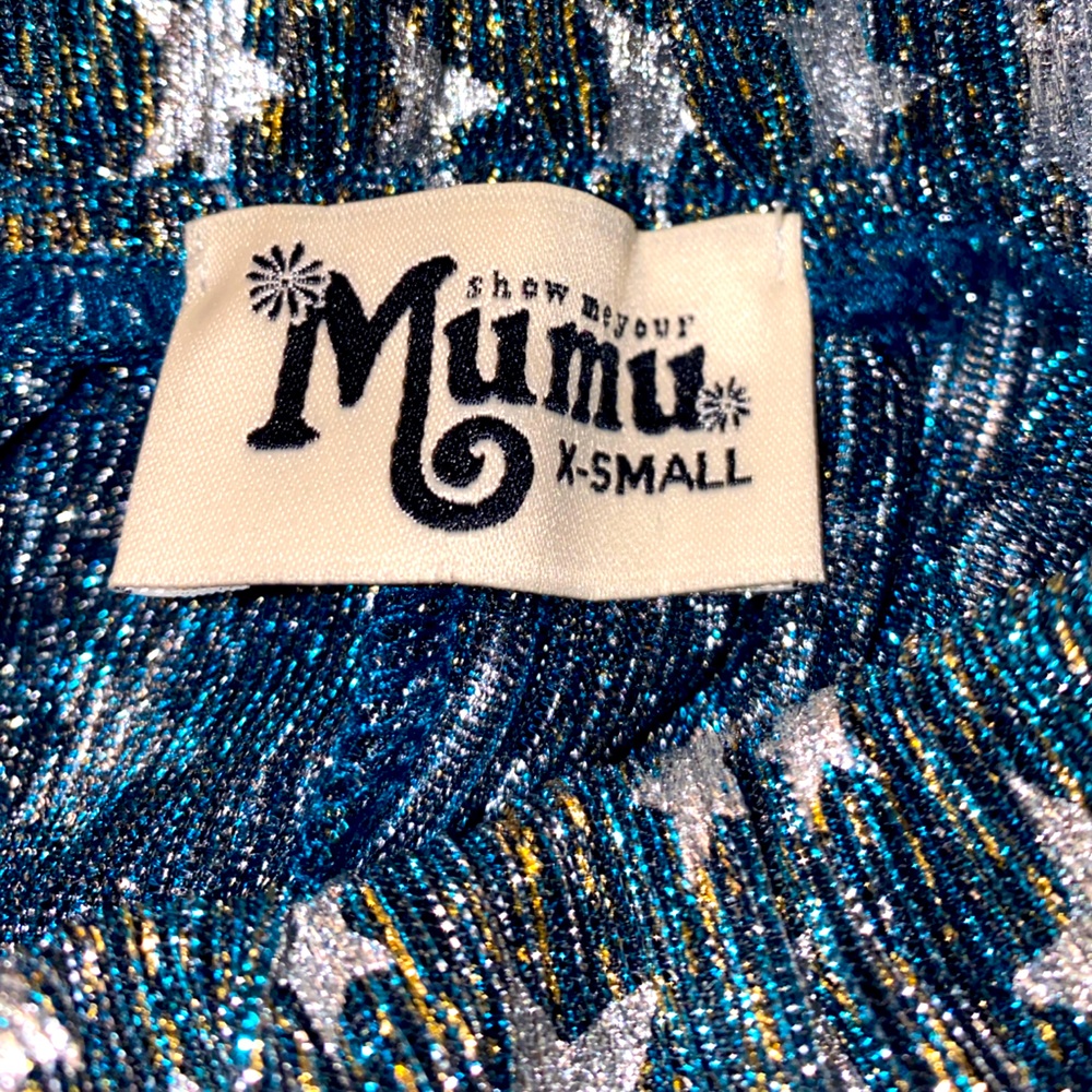 Show Me Your MuMu Metallic Star Shorts - Picture 4 of 4